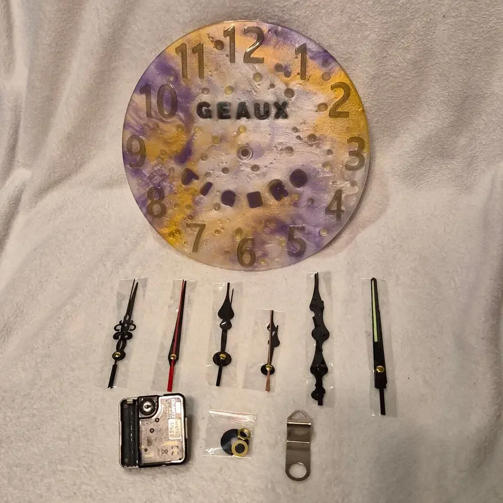 Custom Hand-Made Clock, CREATE YOUR OWN
